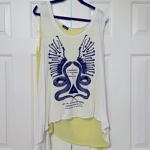 ❤️ Torrid Snakes and Ribs High Low Tank